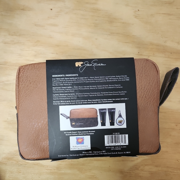 Jack Nicklaus Bath 4 Piece Gift Set Jack Nicklaus Body Wash Lip